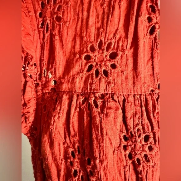 Impeccable Pig Rust Colored Dress - SKU 1022 - Picture 4 of 7